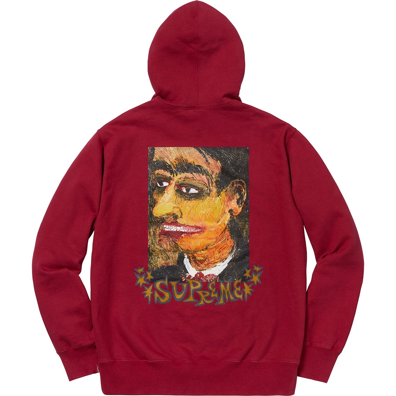 Portrait Hooded Sweatshirt view 2